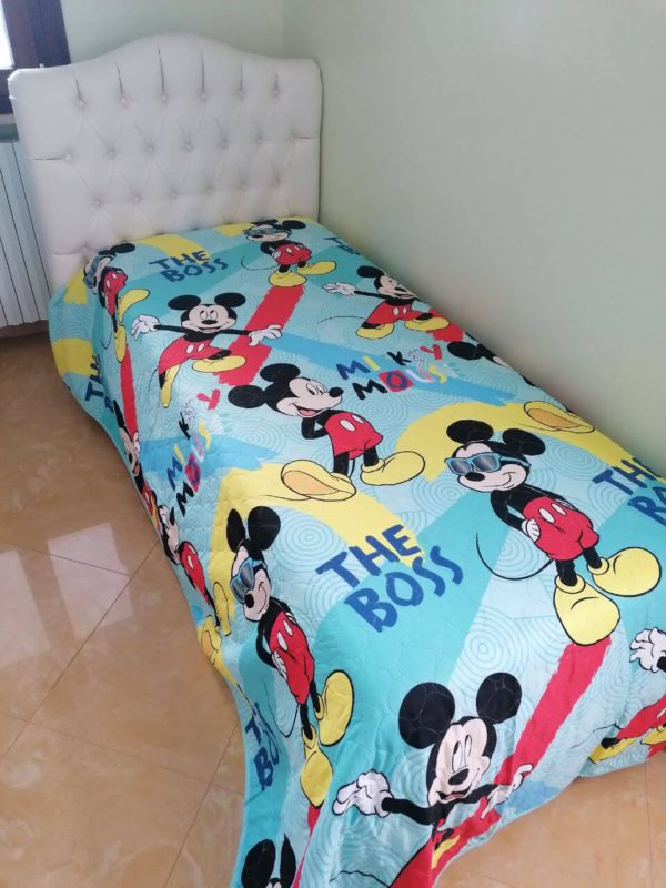 Copriletto trapuntato MICKEY MOUSE